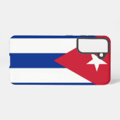 Drapeau Coque Samsung Galaxy S21 de Cuba (Verso Horizontal)