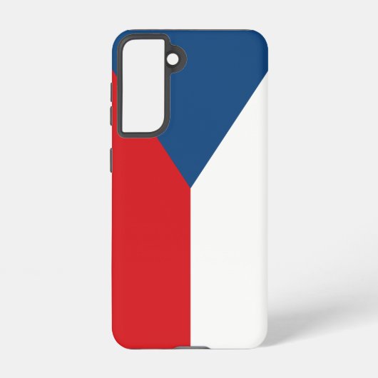 Drapeau Coque Samsung Galaxy S21 de Czechia (Verso)
