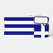 Drapeau Coque Samsung Galaxy S21 de Grèce (Verso Horizontal)