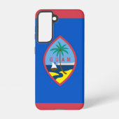 Drapeau Coque Samsung Galaxy S21 de Guam, États-Un (Verso)