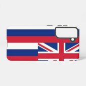 Drapeau Coque Samsung Galaxy S21 de Hawaii, États- (Verso Horizontal)