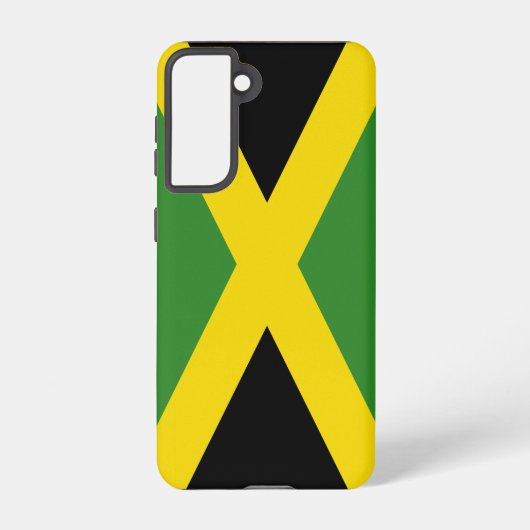 Drapeau Coque Samsung Galaxy S21 de Jamaïque (Verso)