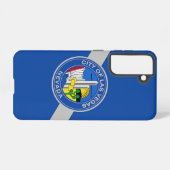 Drapeau Coque Samsung Galaxy S21 de Las Vegas, Nev (Verso Horizontal)