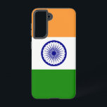 Drapeau Coque Samsung Galaxy S21 de l'Inde<br><div class="desc">Ajoutez une touche de fierté indienne à votre Samsung Galaxy S21 avec notre couverture exclusive avec le drapeau de l'Inde ! Réalisée avec une attention minutieuse aux détails, cette couverture célèbre le patrimoine indien et la richesse culturelle. Le design présente fièrement le modèle tricolore iconique du safran, blanc et vert,...</div>