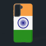 Drapeau Coque Samsung Galaxy S21 de l'Inde<br><div class="desc">Ajoutez une touche de fierté indienne à votre Samsung Galaxy S21 avec notre couverture exclusive avec le drapeau de l'Inde ! Réalisée avec une attention minutieuse aux détails, cette couverture célèbre le patrimoine indien et la richesse culturelle. Le design présente fièrement le modèle tricolore iconique du safran, blanc et vert,...</div>