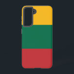 Drapeau Coque Samsung Galaxy S21 de Lituanie<br><div class="desc">Protégez votre Samsung Galaxy S21 avec fierté nationale et style vibrant en utilisant notre coque exclusif avec le drapeau de la Lituanie! Conçu avec soin pour offrir une protection fiable tout en célébrant le patrimoine culturel, ce téléphone est plus qu’un simple accessoire pratique, c’est un hommage à l’identité lituanienne. Doté...</div>