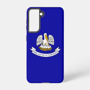 Drapeau Coque Samsung Galaxy S21 de Louisiane, Éta