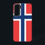 Drapeau Coque Samsung Galaxy S21 de Norvège<br><div class="desc">Améliorez votre Samsung Galaxy S21 avec notre couverture téléphonique exclusive avec le drapeau audacieux et emblématique de Norvège. Réalisée avec précision et soin, cette couverture protège non seulement votre appareil mais célèbre également le riche patrimoine culturel norvégien. Le design met en valeur la croix rouge, blanche et bleue qui symbolise...</div>