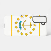 Drapeau Coque Samsung Galaxy S21 de Rhode Island (Verso Horizontal)