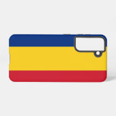 Drapeau Coque Samsung Galaxy S21 de Roumanie (Verso Horizontal)
