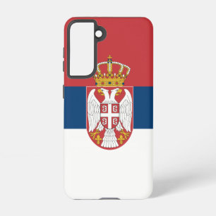 Drapeau Coque Samsung Galaxy S21 de Serbie
