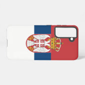 Drapeau Coque Samsung Galaxy S21 de Serbie (Verso Horizontal)