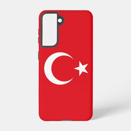Drapeau Coque Samsung Galaxy S21 de Turquie (Verso)