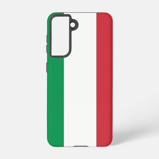 Drapeau Coque Samsung Galaxy S21 d'Italie (Verso)
