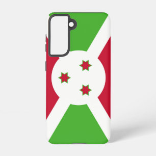 Drapeau Coque Samsung Galaxy S21 du Burundi