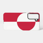 Drapeau Coque Samsung Galaxy S21 du Groenland (Verso Horizontal)