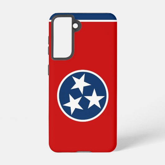 Drapeau Coque Samsung Galaxy S21 du Tennessee (Verso)