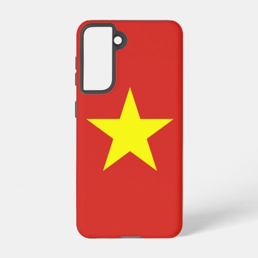 Drapeau Coque Samsung Galaxy S21 du Vietnam (Verso)
