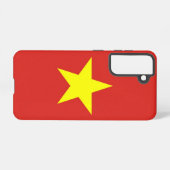Drapeau Coque Samsung Galaxy S21 du Vietnam (Verso Horizontal)