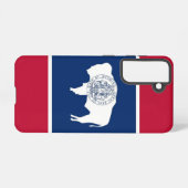 Drapeau Coque Samsung Galaxy S21 du Wyoming (Verso Horizontal)