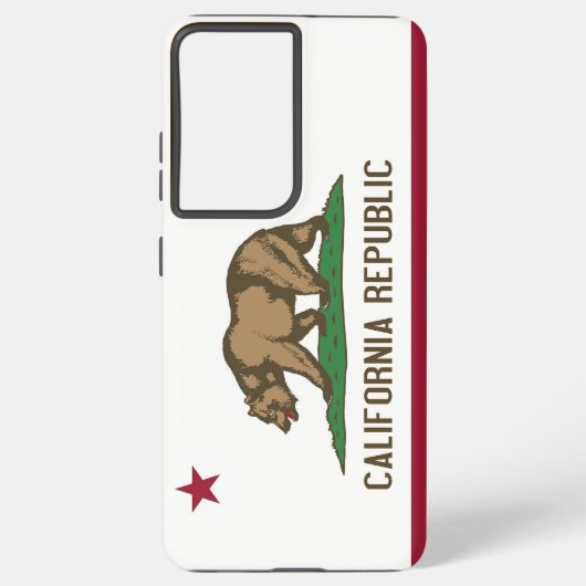 Drapeau Coque Samsung Galaxy S21 Plus de Californi (Verso)