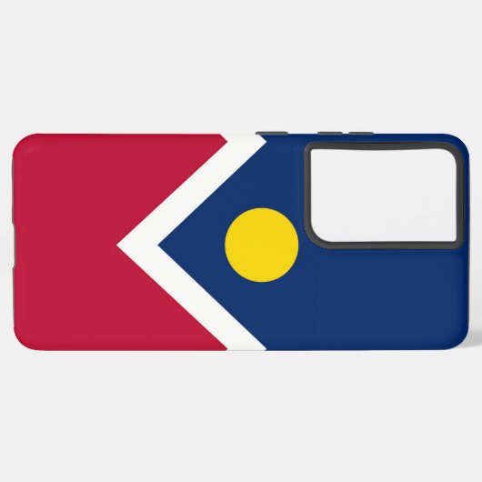 Drapeau Coque Samsung Galaxy S21 Plus de Denver (Verso Horizontal)