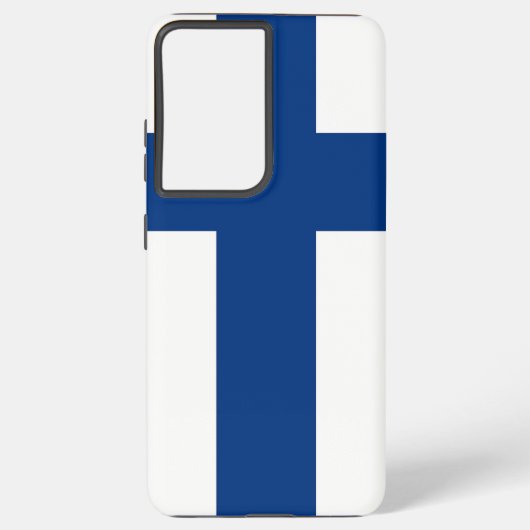 Drapeau Coque Samsung Galaxy S21 Plus de Finlande (Verso)