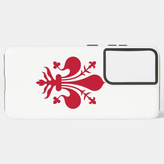 Drapeau Coque Samsung Galaxy S21 Plus de Florence (Verso Horizontal)