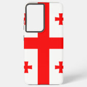 Drapeau Coque Samsung Galaxy S21 Plus de Géorgie (Verso)