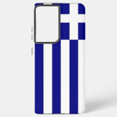Drapeau Coque Samsung Galaxy S21 Plus de Grèce (Verso)