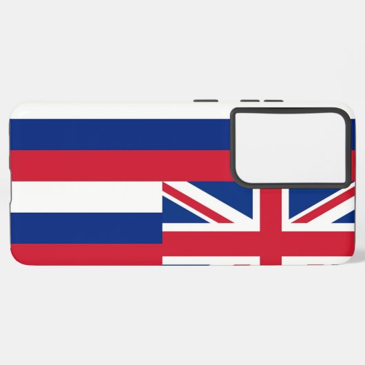 Drapeau Coque Samsung Galaxy S21 Plus de Hawaii (Verso Horizontal)