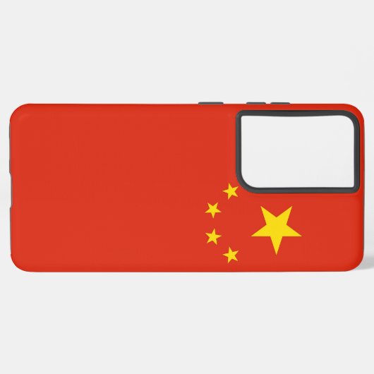 Drapeau Coque Samsung Galaxy S21 Plus de la Chine (Verso Horizontal)