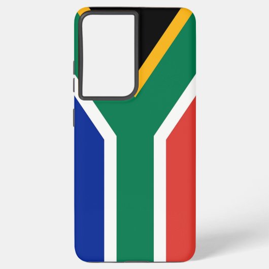 Drapeau Coque Samsung Galaxy S21 Plus de l'Afrique (Verso)