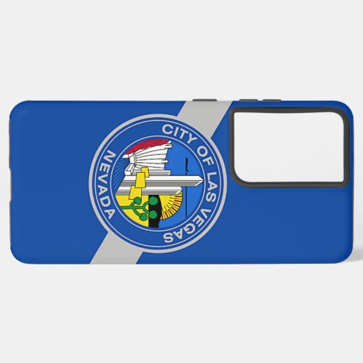 Drapeau Coque Samsung Galaxy S21 Plus de Las Vegas (Verso Horizontal)