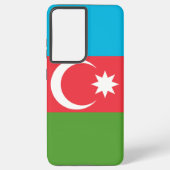 Drapeau Coque Samsung Galaxy S21 Plus de l'Azerbaï (Verso)
