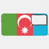 Drapeau Coque Samsung Galaxy S21 Plus de l'Azerbaï (Verso Horizontal)