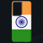 Drapeau Coque Samsung Galaxy S21 Plus de l'Inde<br><div class="desc">Ajoutez une touche de fierté indienne à votre Samsung Galaxy S21 Plus avec notre couverture exclusive avec le drapeau de l'Inde! Réalisée avec une attention minutieuse aux détails, cette couverture célèbre le patrimoine indien et la richesse culturelle. Le design présente fièrement le modèle tricolore iconique du safran, blanc et vert,...</div>