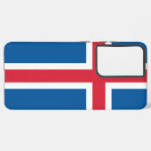 Drapeau Coque Samsung Galaxy S21 Plus de l'Islande (Verso Horizontal)