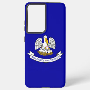 Drapeau Coque Samsung Galaxy S21 Plus de Louisiane