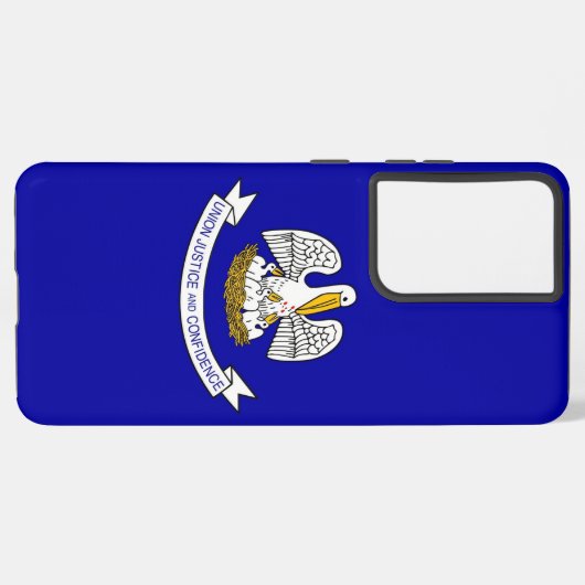 Drapeau Coque Samsung Galaxy S21 Plus de Louisiane (Verso Horizontal)