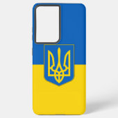 Drapeau Coque Samsung Galaxy S21 Plus de l'Ukraine (Verso)