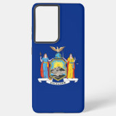 Drapeau Coque Samsung Galaxy S21 Plus de New York (Verso)