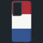 Drapeau Coque Samsung Galaxy S21 Plus de Pays-Bas<br><div class="desc">Voici notre couverture Samsung Galaxy S21 Plus avec le drapeau des Pays-Bas, conçue pour associer protection et célébration du patrimoine néerlandais. Réalisée avec une attention minutieuse aux détails, cette couverture affiche fièrement le tricolore emblématique du rouge, du blanc et du bleu, symbolisant l'histoire, la culture et l'identité nationale des Pays-Bas....</div>