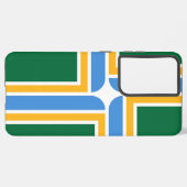 Drapeau Coque Samsung Galaxy S21 Plus de Portland (Verso Horizontal)