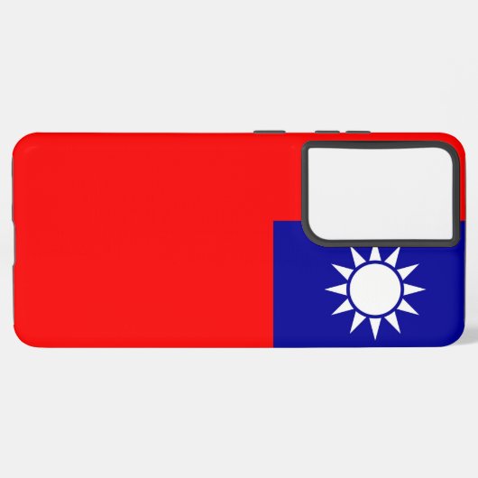 Drapeau Coque Samsung Galaxy S21 Plus de Taïwan (Verso Horizontal)