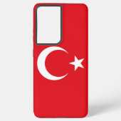 Drapeau Coque Samsung Galaxy S21 Plus de Turquie (Verso)