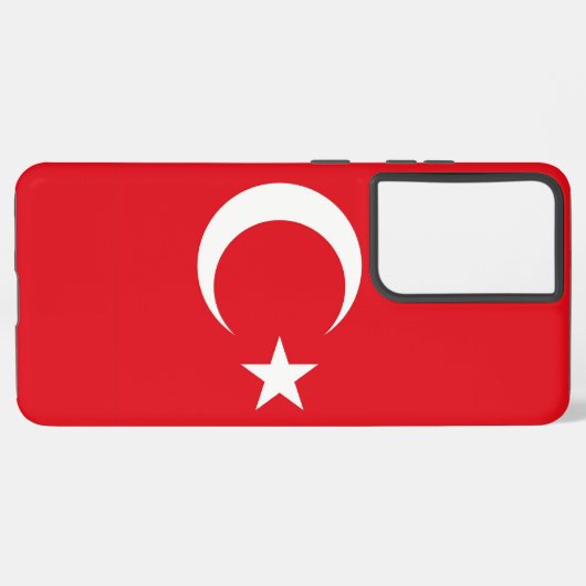 Drapeau Coque Samsung Galaxy S21 Plus de Turquie (Verso Horizontal)