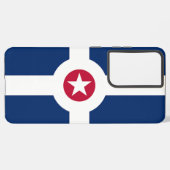 Drapeau Coque Samsung Galaxy S21 Plus d'Indianapol (Verso Horizontal)