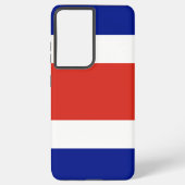 Drapeau Coque Samsung Galaxy S21 Plus du Costa Ric (Verso)