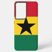 Drapeau Coque Samsung Galaxy S21 Plus du Ghana (Verso)